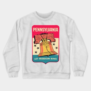 Liberty Bell Decal Design Crewneck Sweatshirt